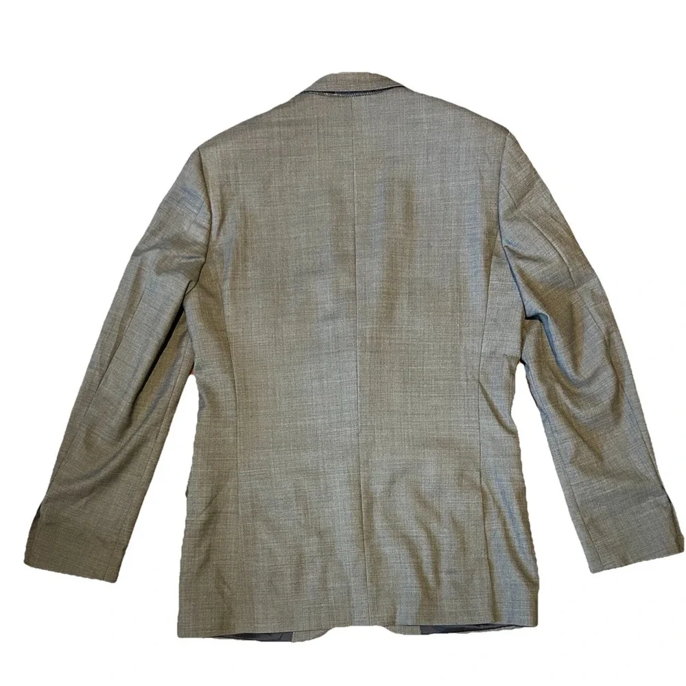 J Crew Sport Coat‎ Mens 40 L Slim Ludlow Gray 4 Season Wool Blazer Jacket